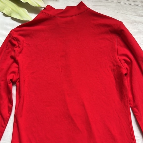 NWT MANGOPOP Long Sleeve Mock Turtle Neck Zip Up Bodysuit - Picture 8 of 10